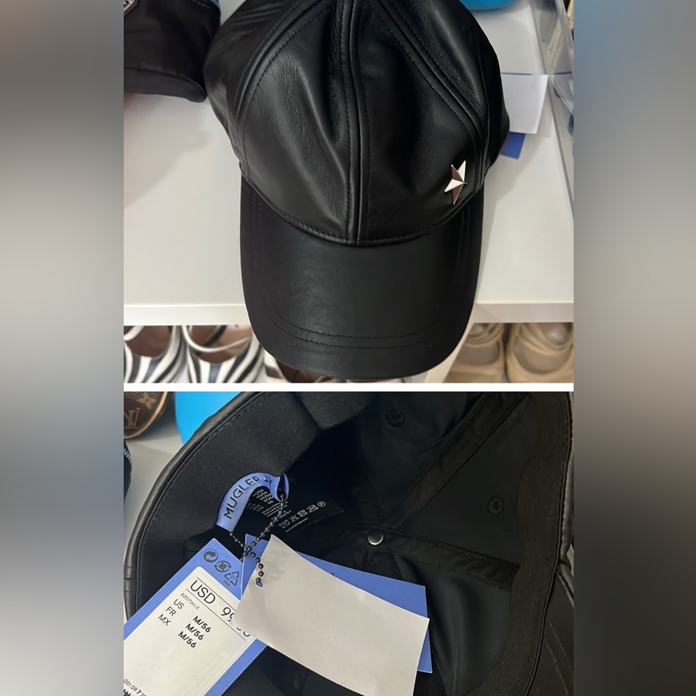 Mugler x H&M Leather Hat